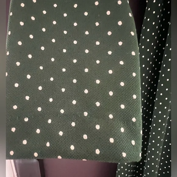 Vintage 70s Bib Front Tie Back Prairie Long Sleeve Maxi Dress - Picture 12 of 14